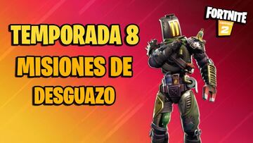 Misiones de Desguazo en Fortnite Temporada 8; c&oacute;mo completarlas y sus recompensas