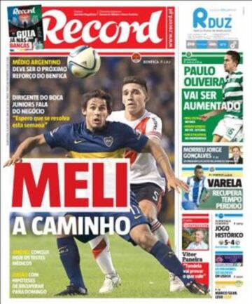 Portadas de la prensa deportiva