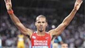 Félix Sánchez, tras su triunfo.