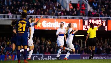 Un gol fantasma de Le Sommer elimina al Barça de la Champions
