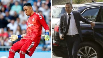 Mendes busca equipo a Keylor