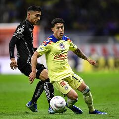 Polémica arbitral en el primer gol del América