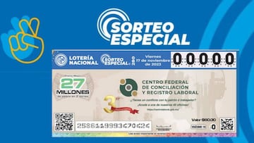 Resultados Sorteo Especial 280: números que cayeron hoy y premios del 17 de noviembre 2023