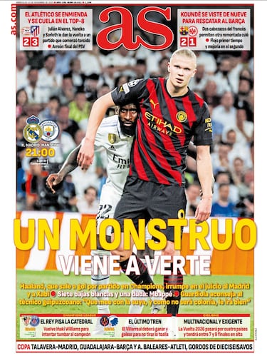 Las portadas de AS de diciembre