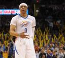 Westbrook, sobrenatural: 5º triple-doble en seis partidos