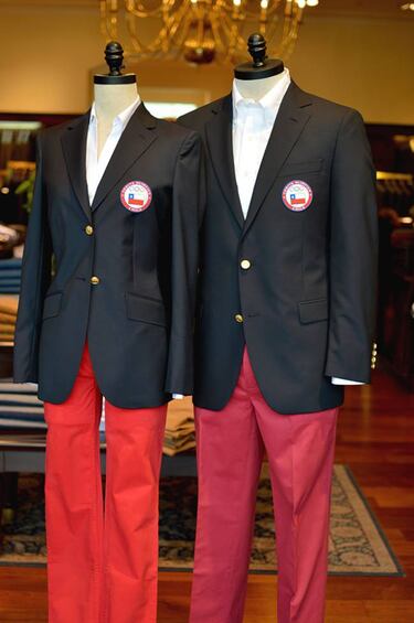 Así vestirá la delegación chilena en la inauguración de los JJ.OO.