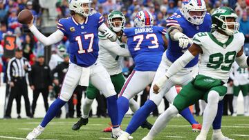 Por segunda temporada en fila, la línea de Buffalo terminó como la mejor de la NFL.