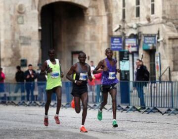 Las imágenes de la séptima maratón de Jerusalén