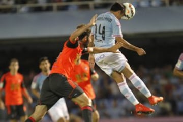 1-0. Primer tanto de Orellana.