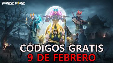 Free Fire | Códigos de hoy viernes 9 de febrero de 2024: recompensas gratis