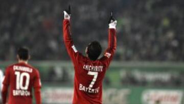 Chicharito ya tiene ocho goles con las "Aspirinas".