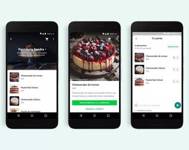 Por qué te sale un icono de carrito de la compra en WhatsApp