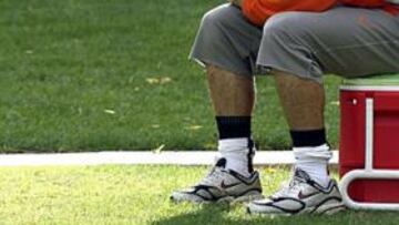 <B>DISCULPAS PÚBLICAS. </B>Marco di Vaio tuvo que pedir perdón al entrenador y a sus compañeros.