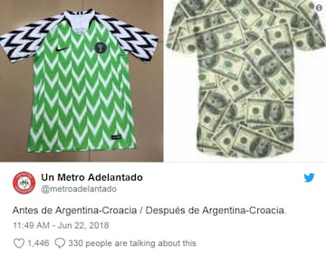 Los mejores memes del 'rezo' argentino a Nigeria