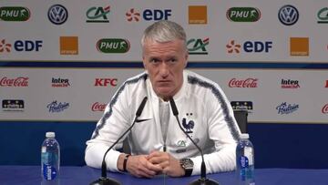 Deschamps sobre Dembélé: "Su excusa cuando llega tarde es decir que no es el único"