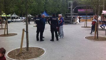 Imputan a cuatro jóvenes en Vitoria por intentar boicotear el estreno de España