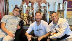 El viaje de Mbappé y Achraf a Sevilla con Ramos