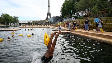 After 100 years, Parisians will be able to swim in the Seine, providing much-needed relief as summer temperatures break records.