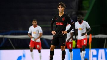 João Félix jugando con el Atlético