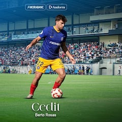 Berto Rosas se va cedido al Logroñés