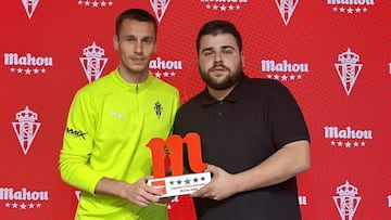 29-04-25. JONATHAN DUBASIN RECIBE SU CUARTO TROFEO CINCO ESTRELLAS ESTA TEMPORADA.