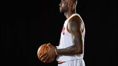 CLEVELAND, OH - SEPTEMBER 26: LeBron James #23 of the Cleveland Cavaliers during media day at Cleveland Clinic Courts on September 26, 2016 in Cleveland, Ohio. NOTE TO USER: User expressly acknowledges and agrees that, by downloading and/or using this photograph, user is consenting to the terms and conditions of the Getty Images License Agreement. Mandatory copyright notice.   Jason Miller/Getty Images/AFP
 == FOR NEWSPAPERS, INTERNET, TELCOS &amp; TELEVISION USE ONLY ==