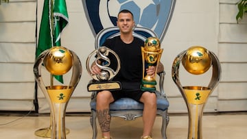 Sebastian Giovinco, con el Al Hilal.