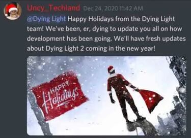 Dying Light 2 promete "noticia frescas" para comienzos de 2021