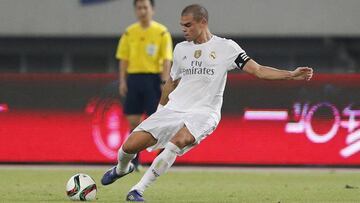 El Madrid ya da por hecho que Pepe se irá a China el 30 de junio