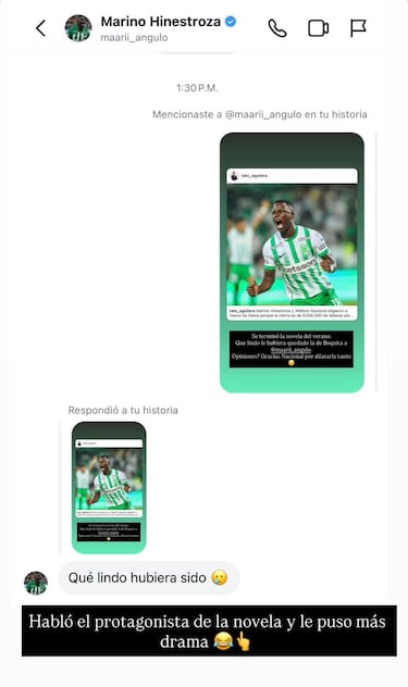 Marino lamenta no llegar a Boca: “Hubiera sido lindo”