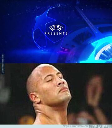 Los mejores memes de la primera jornada de Champions League.