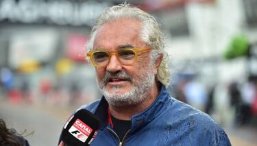 Briatore dice que "solo me he estirado la cara un poquito"