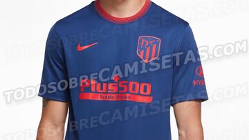 Camiseta visitante del Atlético