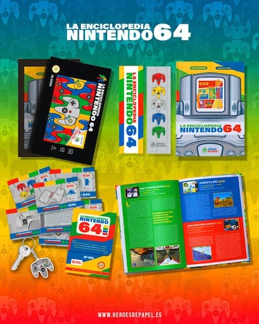 Anunciada ‘La Enciclopedia Nintendo 64’, el nuevo libro de Héroes de Papel