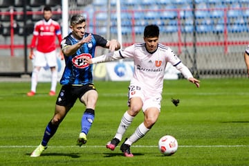 El lateral izquierdo de Universidad de Chile se ganó la titularidad y es uno de los puntos altos del equipo de Esteban Valencia. 