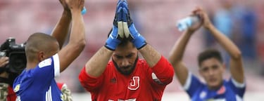 El ingrato partido 600 de Johnny Herrera en el profesionalismo