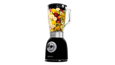Elabora tus zumos, batidos o purs con esta batidora de vaso, de oferta en Cecotec
