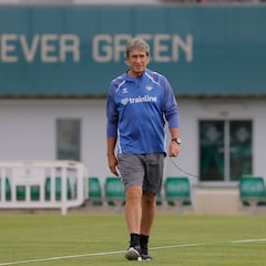Pellegrini: “Pensamos en ganar, no en poner a punto a Isco”