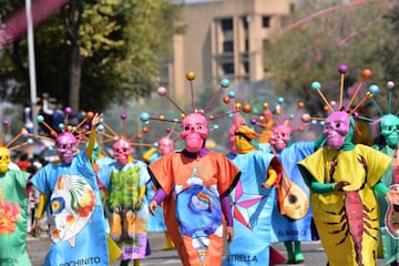 El Día de los Muertos, en la Ciudad de México, México.