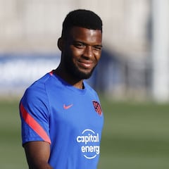 Buenas noticias para el Atlético: Lemar se entrena con el grupo