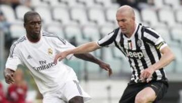 Seedorf y Zidane, que jug&oacute; una parte con cada equipo.