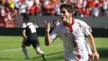 Jairo Samperio, jugador del Sevilla.