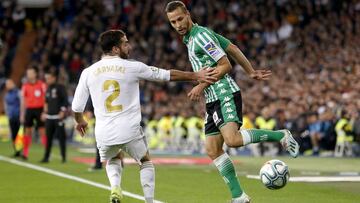 02/11/19 PARTIDO PRIMERA DIVISION 
 REAL MADRID - BETIS 
 CARVAJAL CANALES 