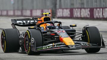 F1: cómo votar a Checo Pérez como piloto del día en el GP de Singapur de Fórmula 1