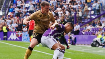 Valladolid 21/9/2024. Jornada seis de liga EA Sport. Temporada 2024 2025. Real Valladolid C.F. - Real Sociedad. Machis. Photogenic/Miguel Ángel Santos