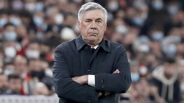 Carlo Ancelotti, entrenador del Real Madrid.