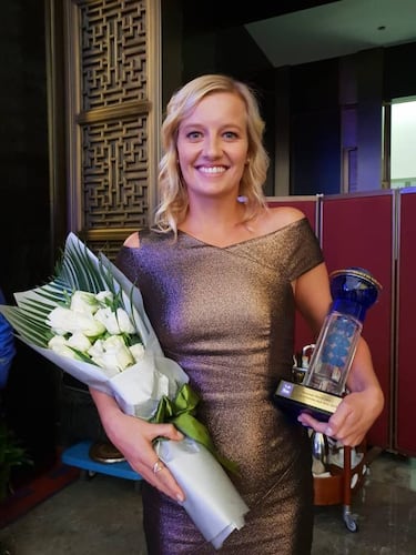 Rhiannan: a 85 km/h para ser la gran clavadista del mundo