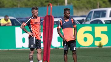 10/05/19 ENTRENAMIENTO DEL VILLARREAL
RABA Y CHUKWUEZE