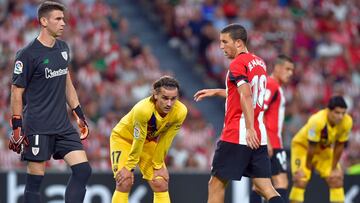 Sim&oacute;n y De Marcos ante el Bar&ccedil;a.