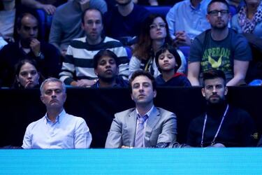 Djokovic 'brings Mourinho and Piqué together' in London